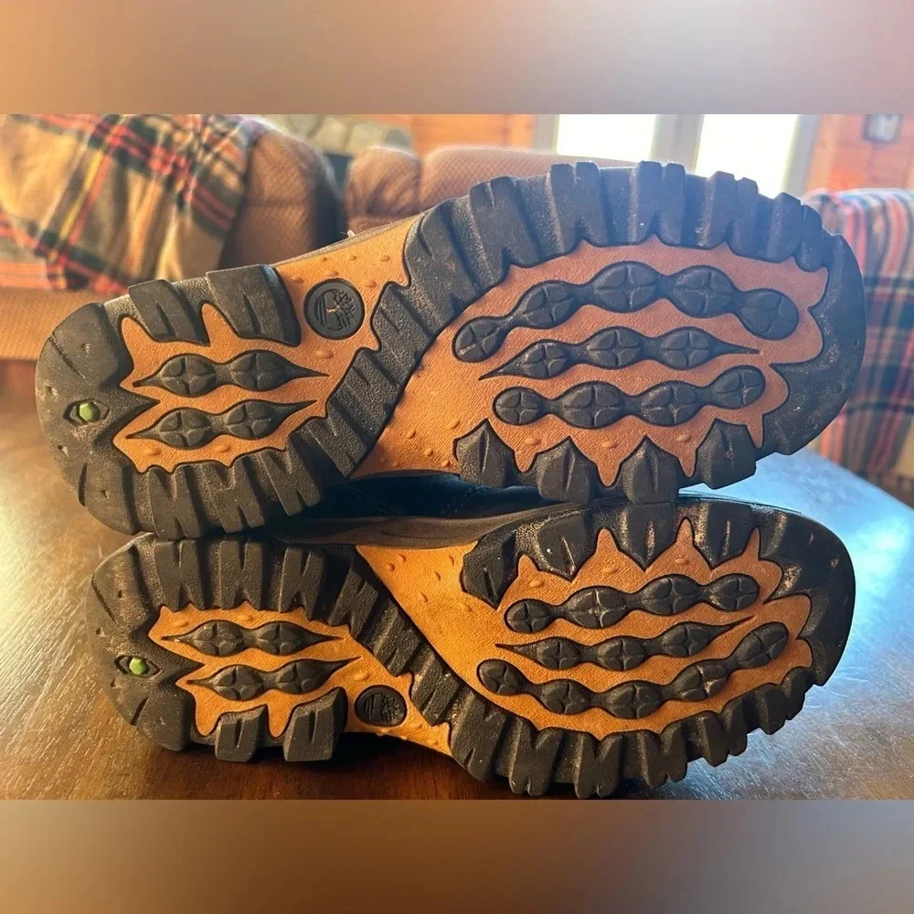 Timberland Boys Mt. Maddsen Waterproof Hiking Boots Size 5
